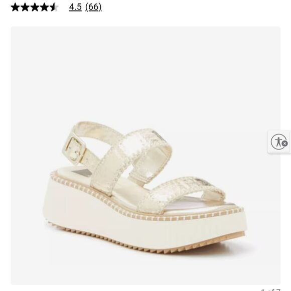 NEW Dolce Vita Drake Platform Sandal Size 9 - Picture 10 of 12
